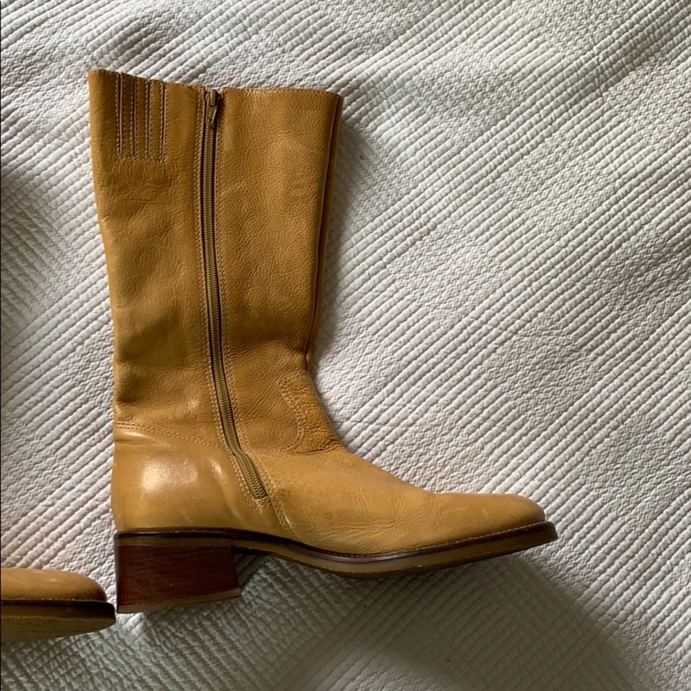 Vintage leather boots